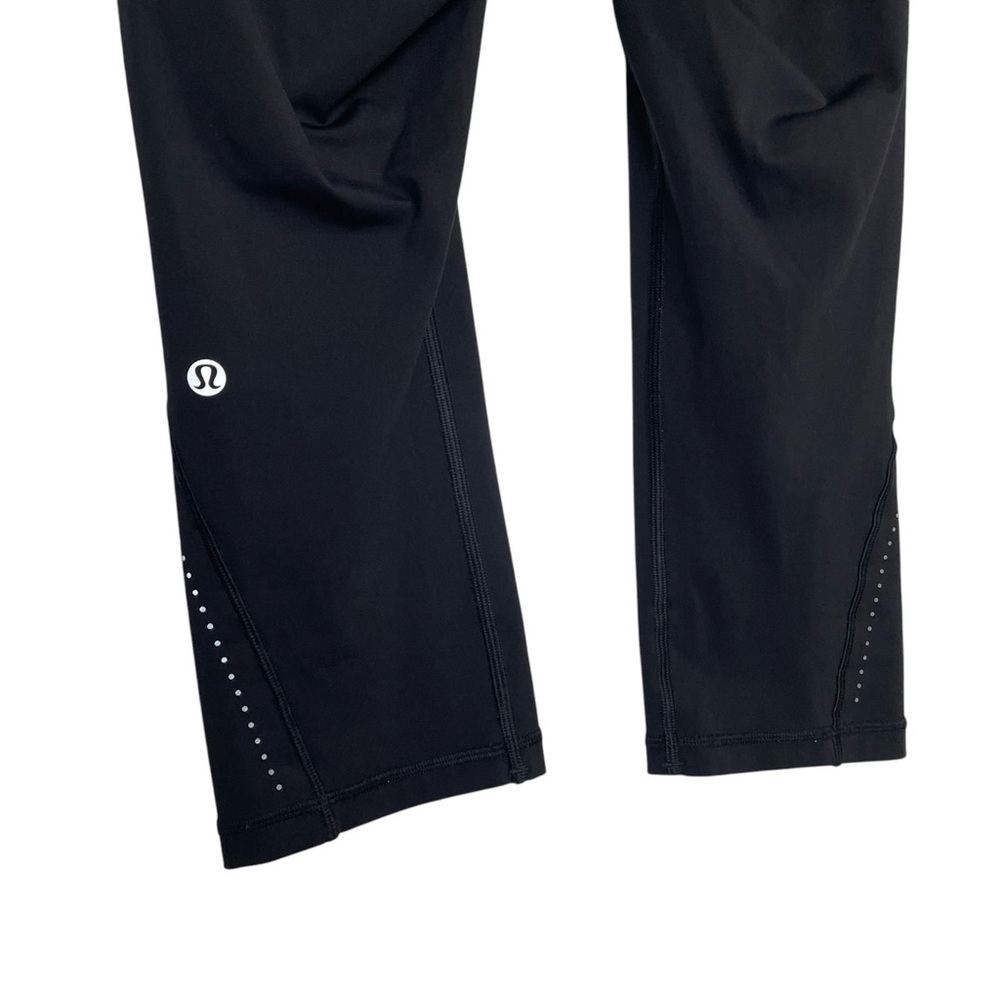 Lululemon Break Free Crop Nulux 17" Leggings Black Size 4 Running Gym Sports - Picture 12 of 16